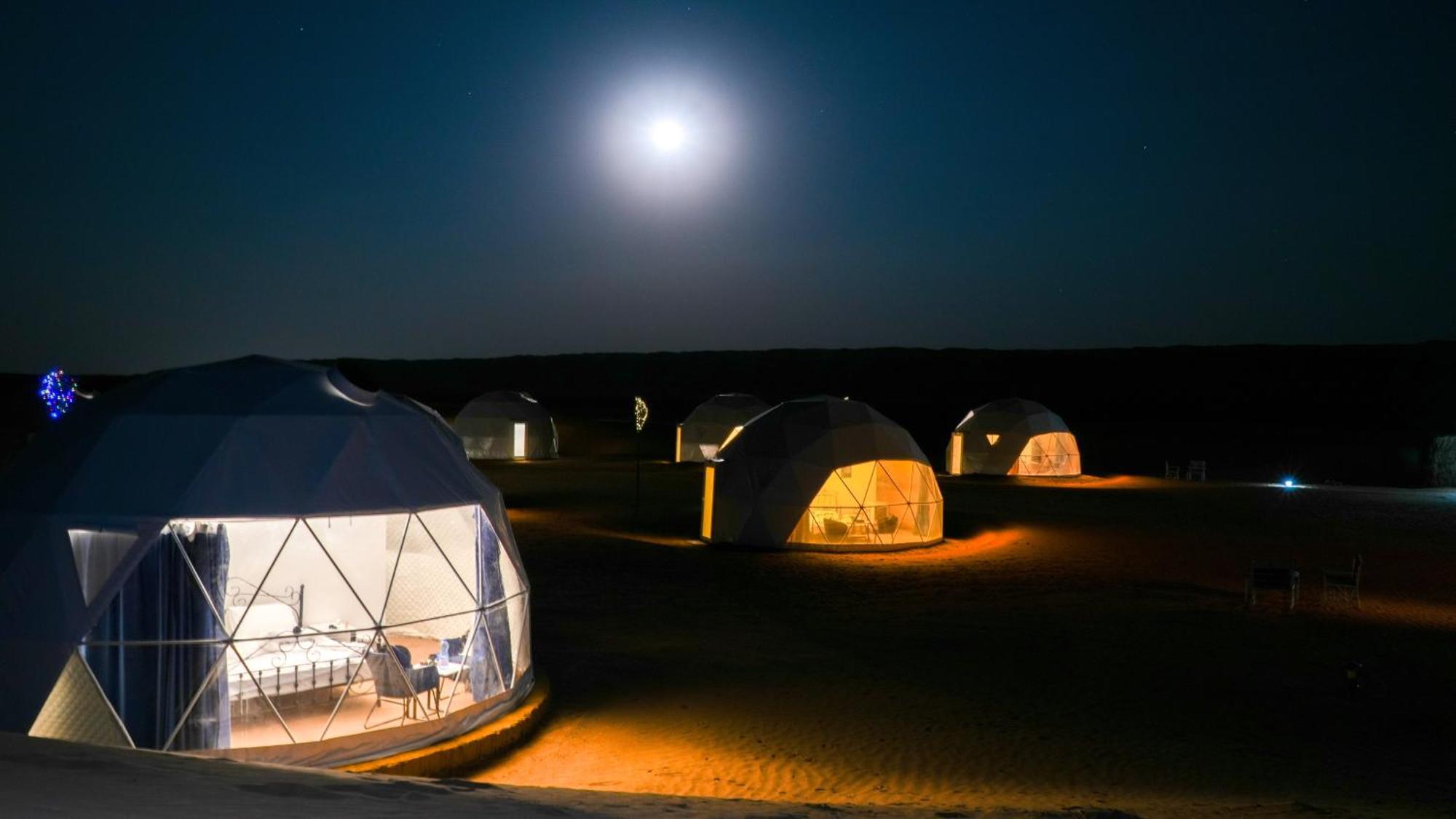 Luxury Desert Camp Al Wāşil Exterior foto