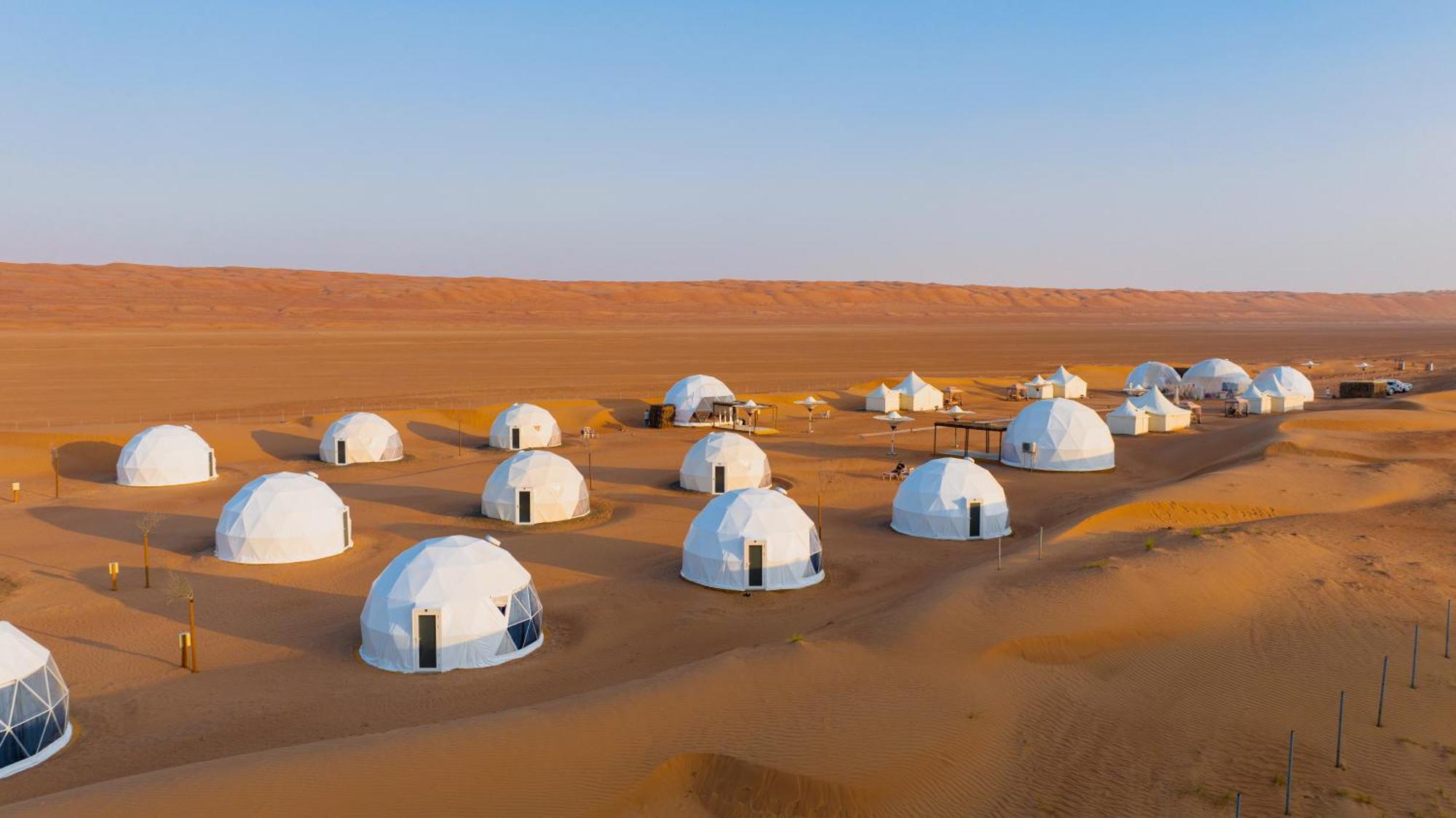 Luxury Desert Camp Al Wāşil Exterior foto