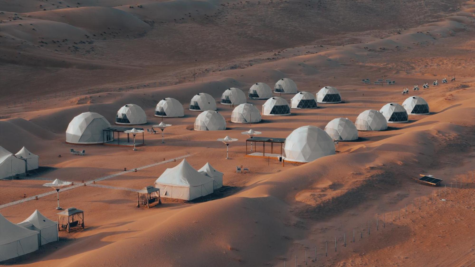 Luxury Desert Camp Al Wāşil Exterior foto