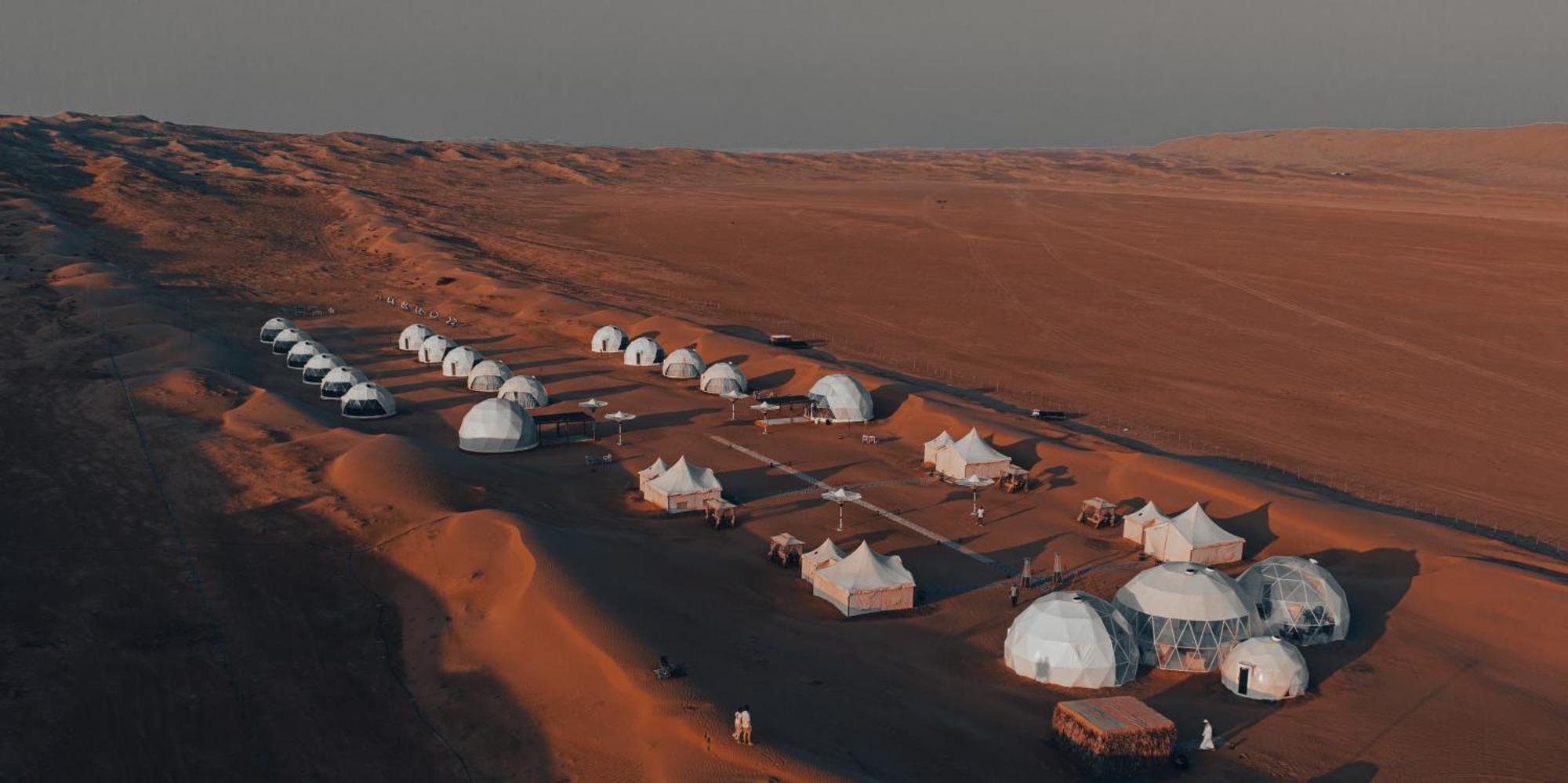 Luxury Desert Camp Al Wāşil Exterior foto